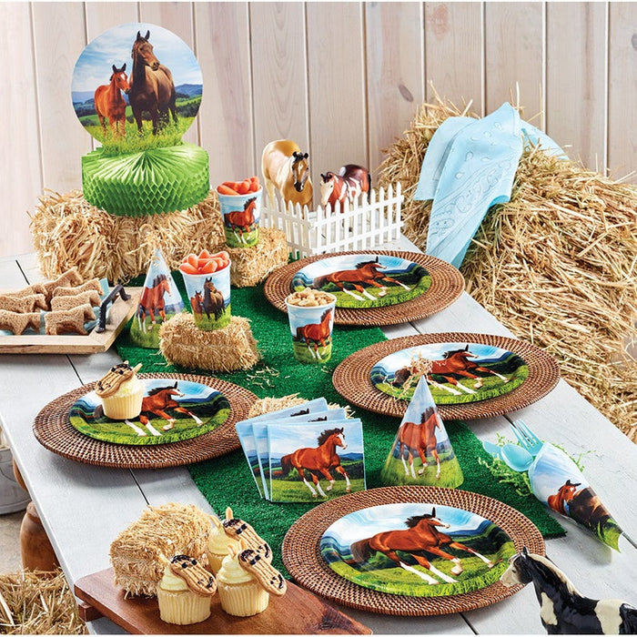 Horse Party Birthday Banner
