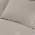 Hyper-Cotton Sheet Set in beige and white from Bedgear Performance Bedding