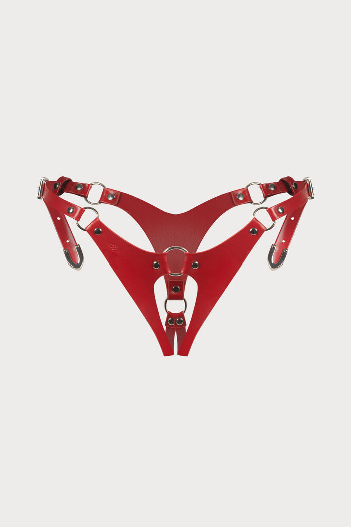 Inferro Red Open Thong