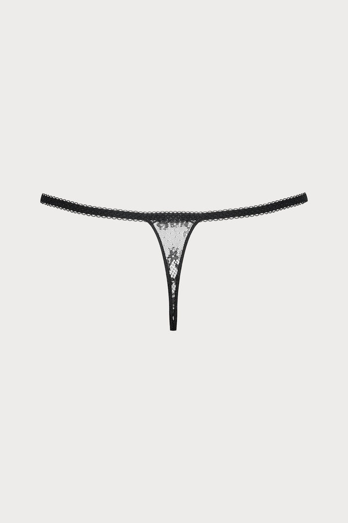 Maison Close Inspiration Divine Mini Thong Black