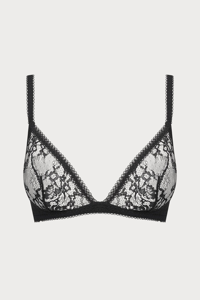 Maison Close Inspiration Divine Triangle Bra Black