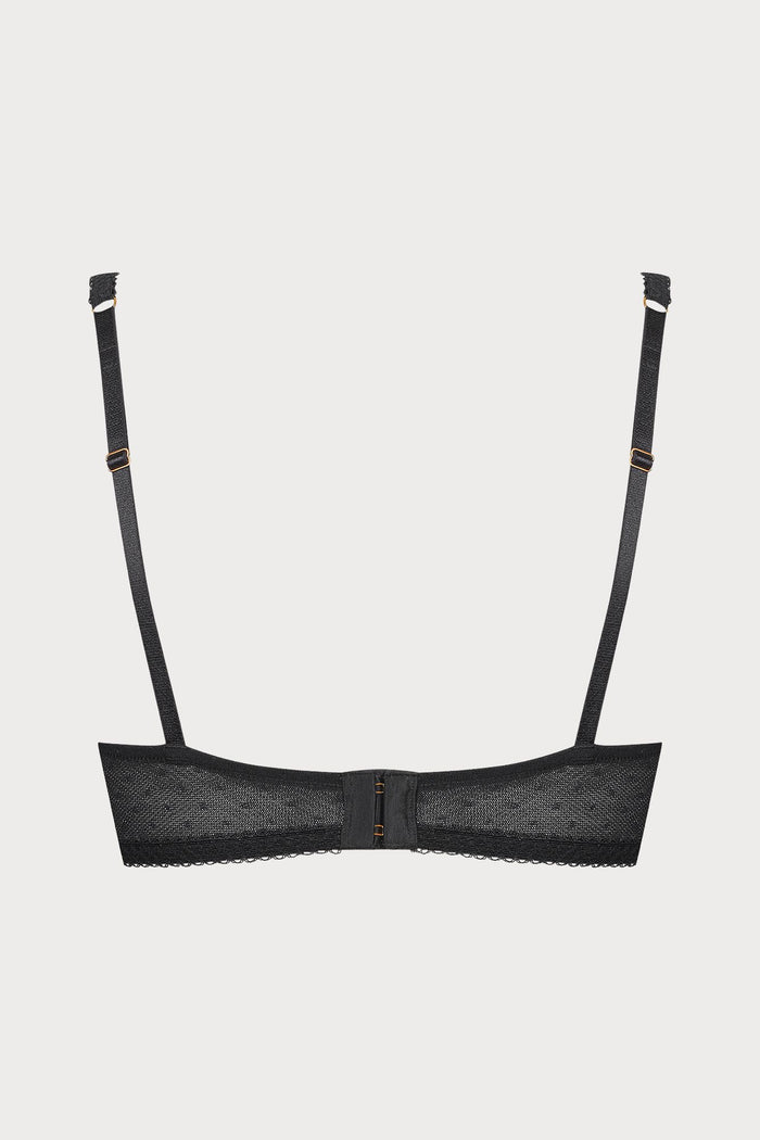 Maison Close Inspiration Divine Triangle Bra Black