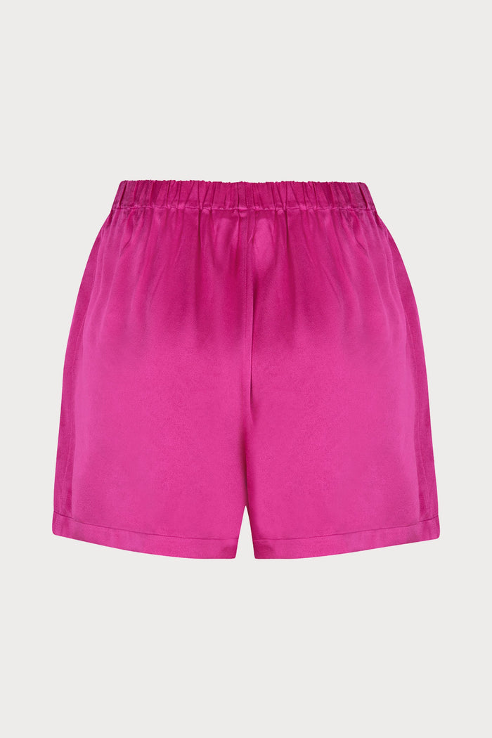 James Satin Boxer-style Shorts, Size L (UK 12)