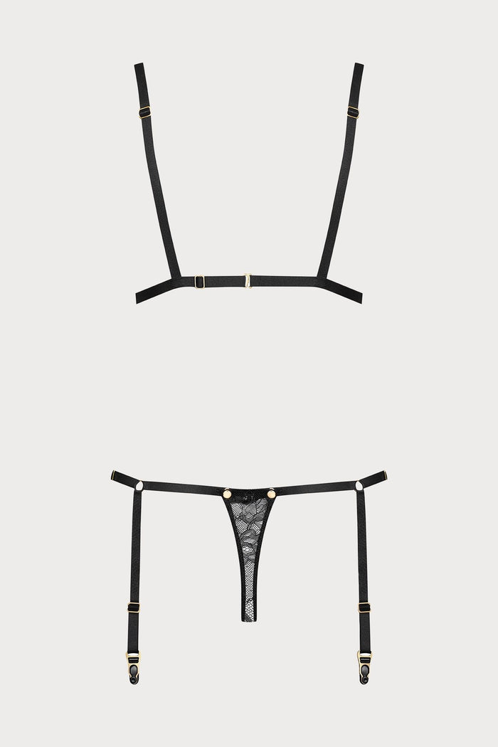 Maison Close Jeux Magnétiques Lace Thong Bodysuit