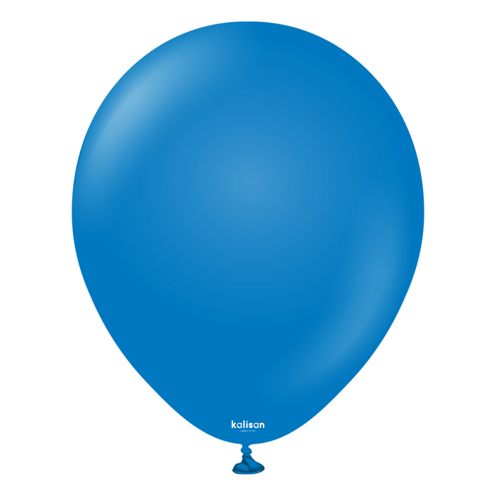 Kalisan Blue Latex Balloons 12 inch 50 Pack