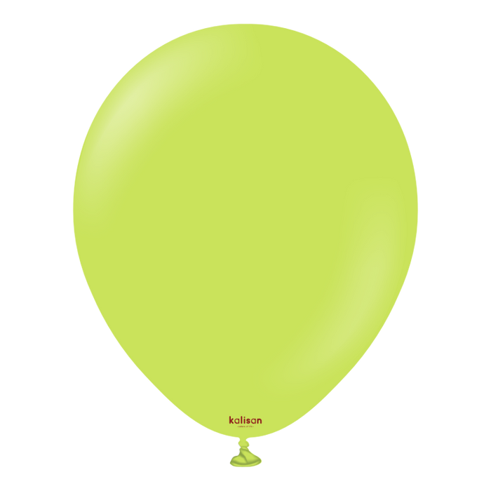 Kalisan Lime Green Latex Balloons 12 inch 50 Pack