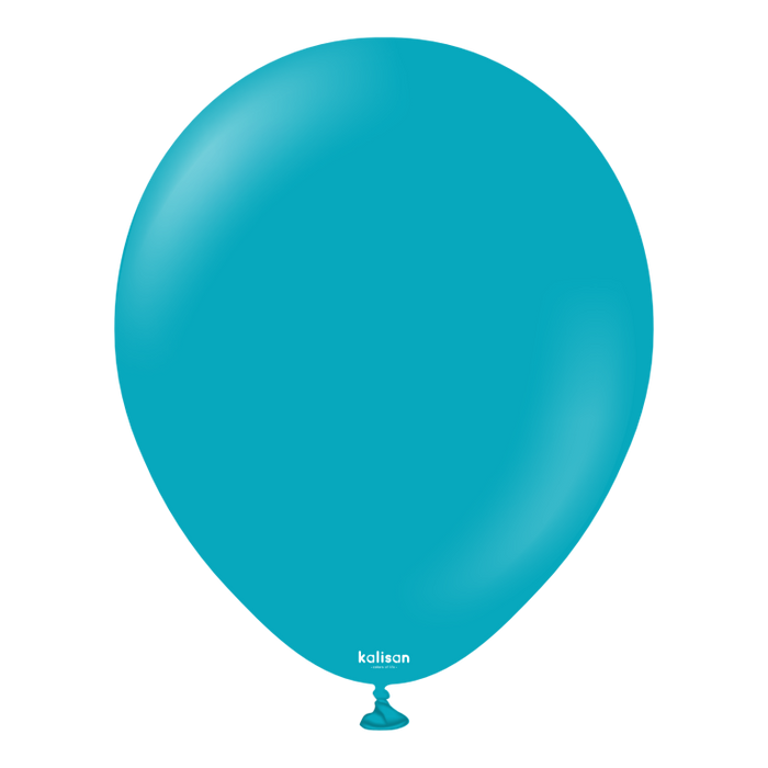 Kalisan Turquoise Latex Balloons 12 inch 50 Pack