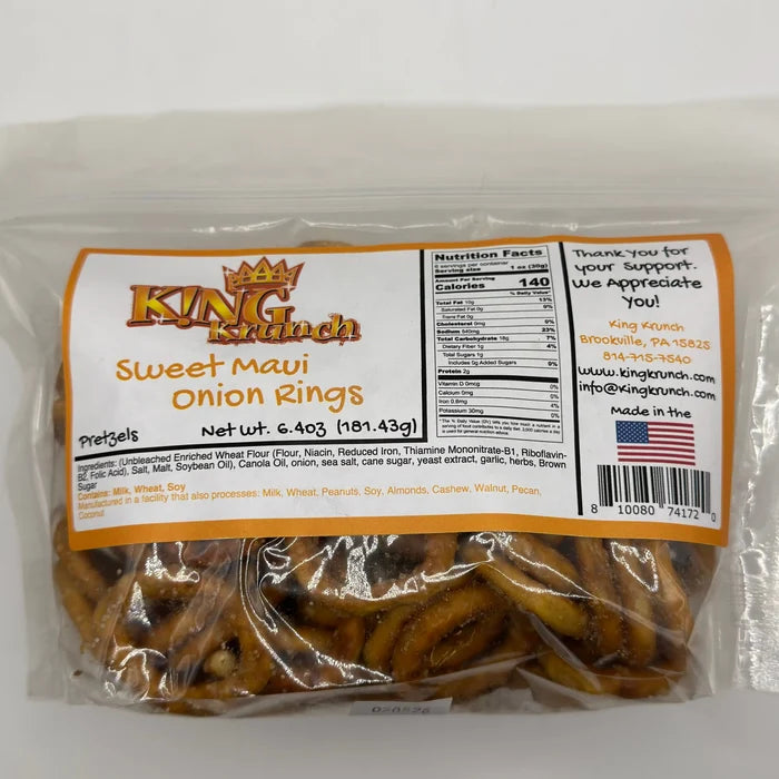 King Krunch Snacks from Brookville PA