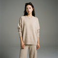 Ensemble pull et pantalon tricoté ample femme - Koreanxwear - Taille One Size