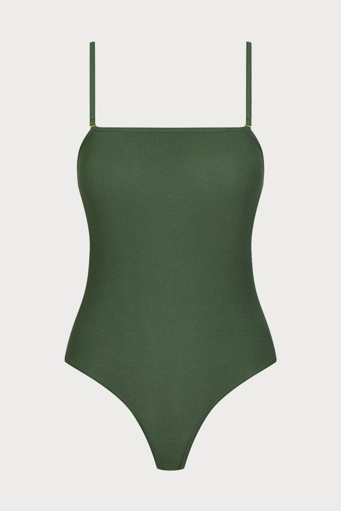 Maison Close La Femme Amazone Khaki Thong Body
