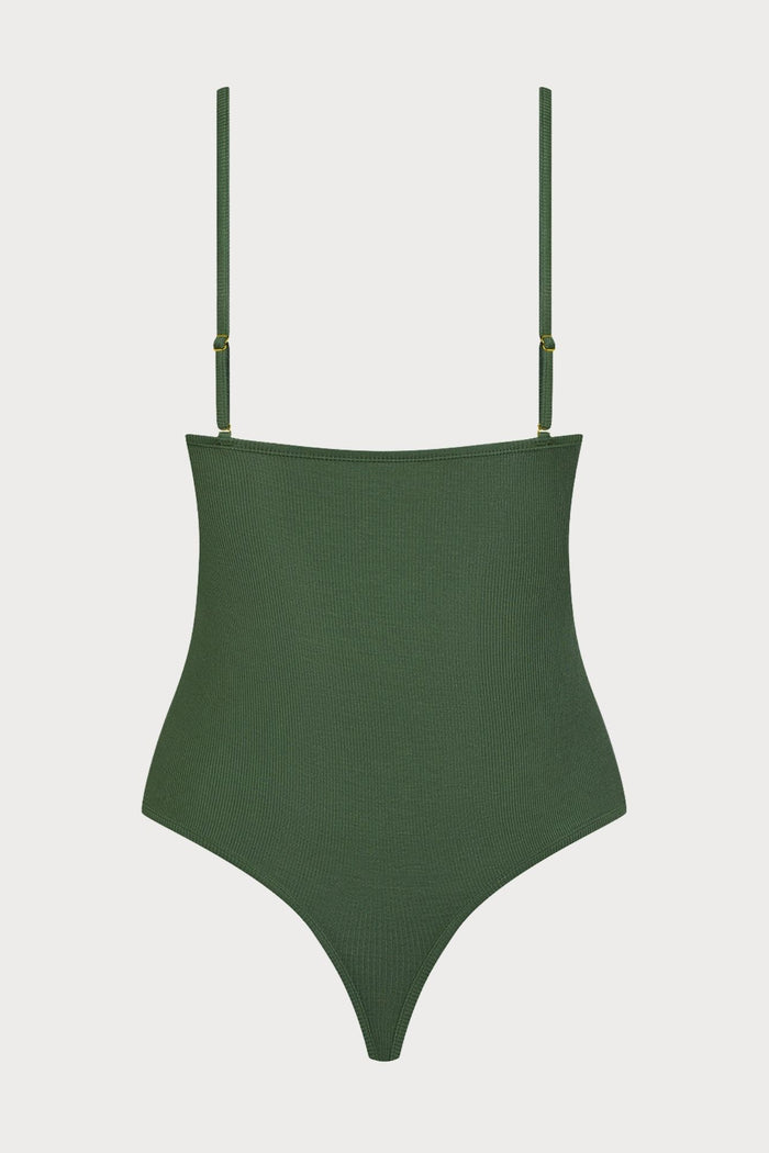 Maison Close La Femme Amazone Khaki Thong Body