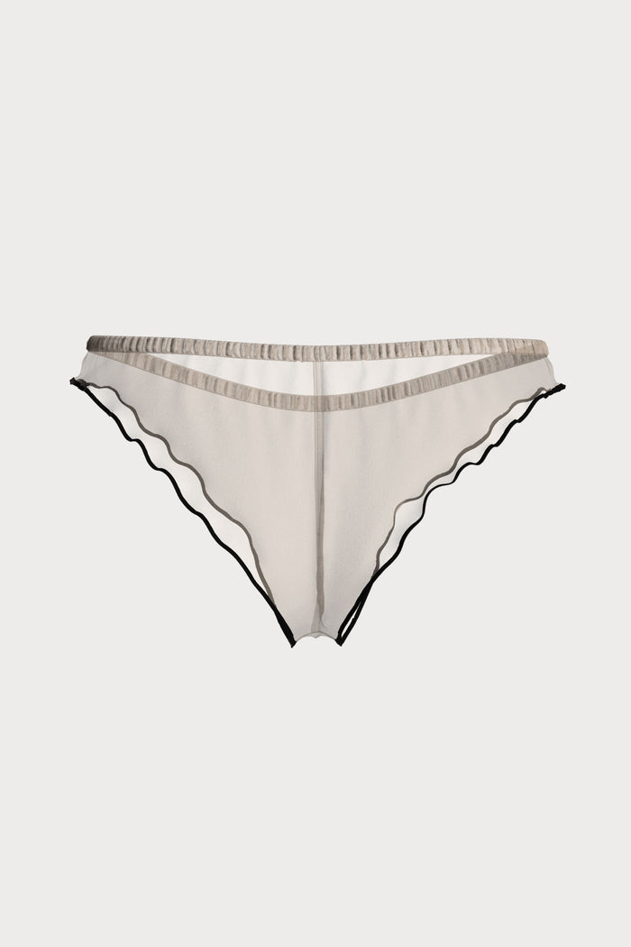 La Parisienne Dark Beige French Knicker