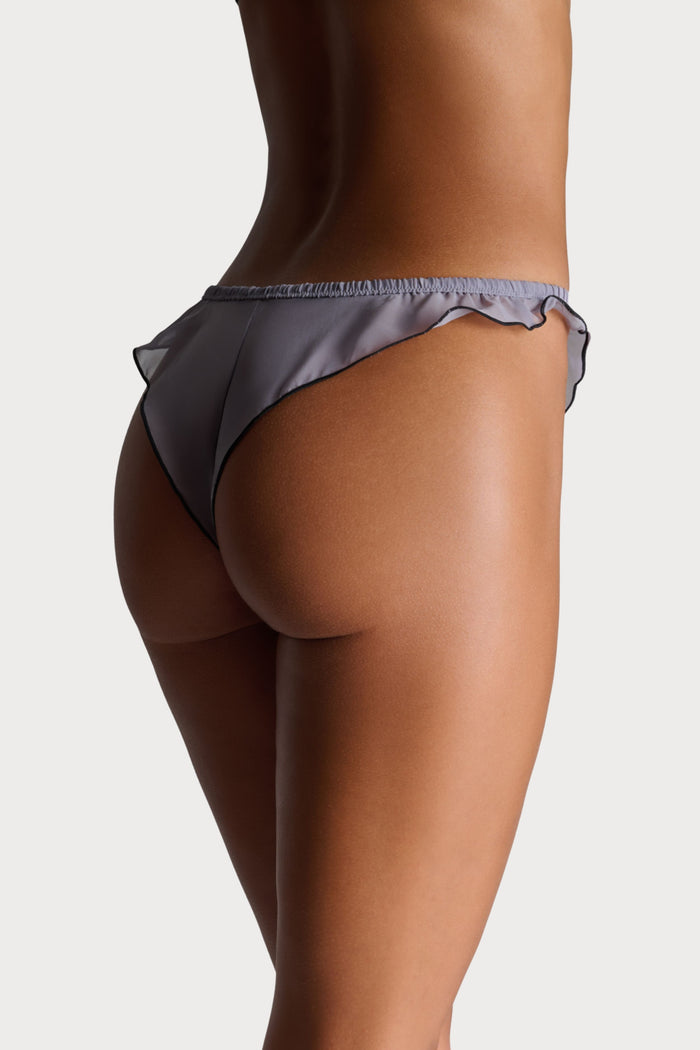 La Parisienne Grey French Knicker