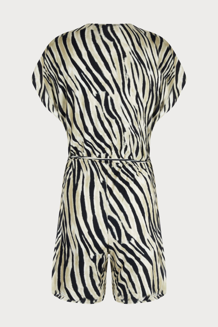 La Tigre Blanc Beach Playsuit