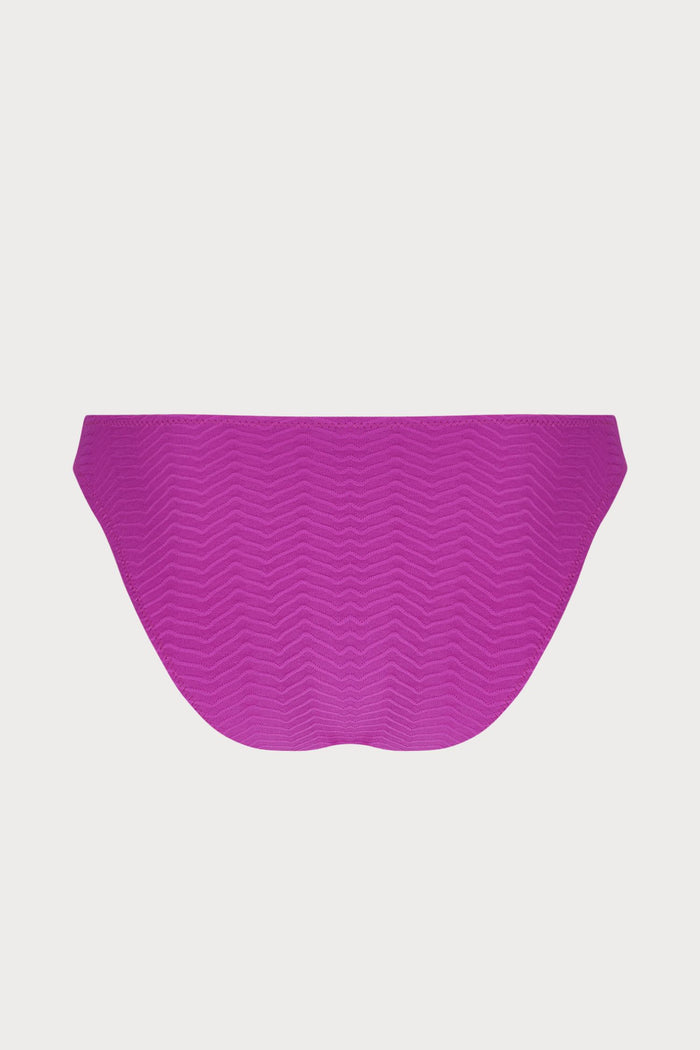 La ZigZag Purple Bikini Bottom