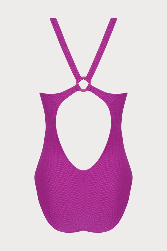La ZigZag Purple Swimsuit