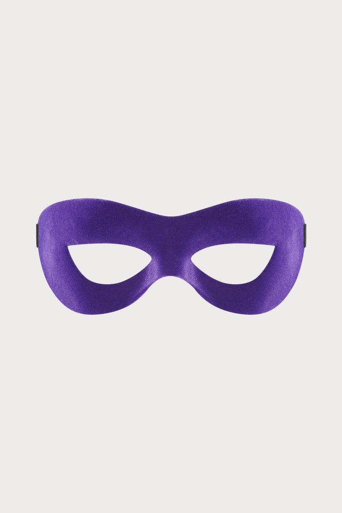 Maison Close L'Anonyme Purple Velvet Mask - Naughty Knickers