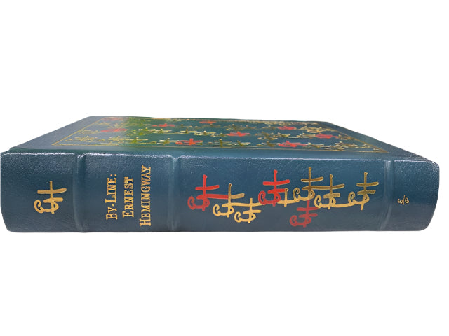 Leather Bound By-Line By Earnest Hemingway.