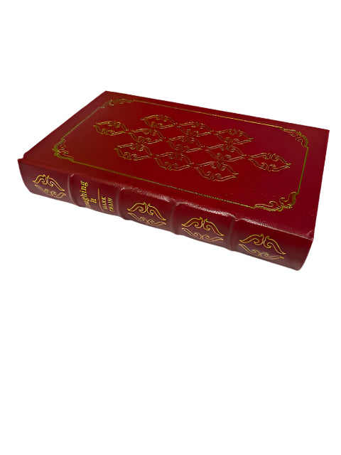 Leather Bound Roughing It By Mark Train.
