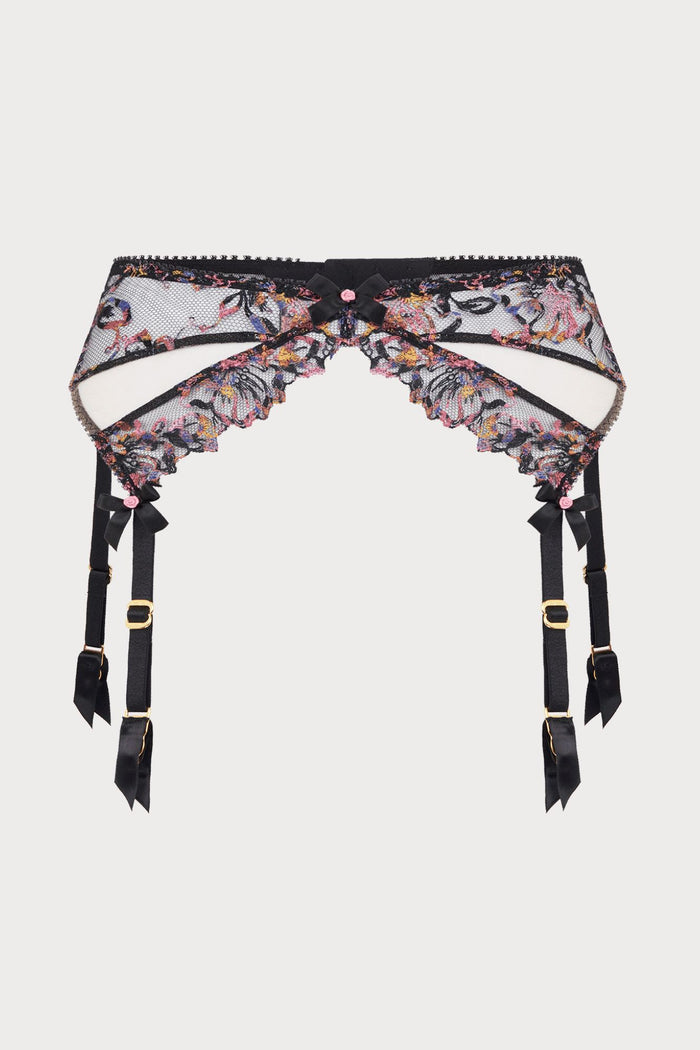 Agent Provocateur Leisha Suspender Black/Multi