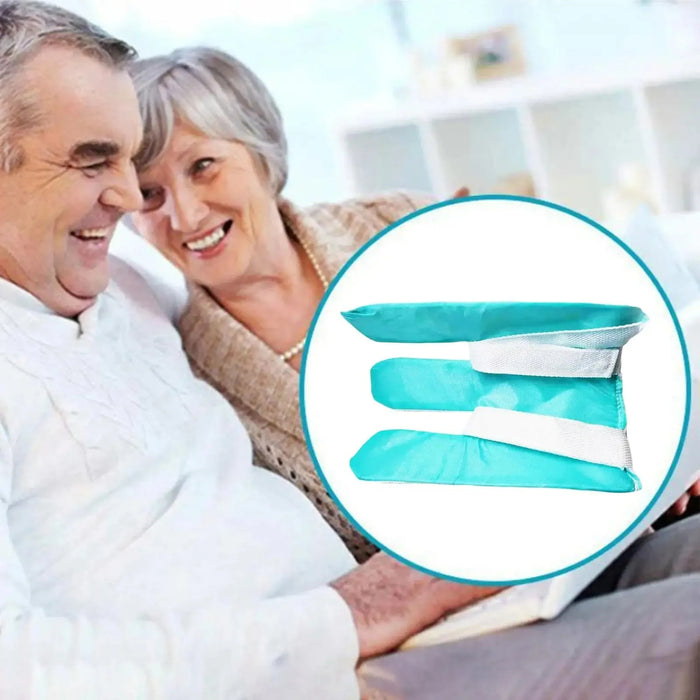 LMXA Smart-Glide Sock Helper Aid – Flexible Independent Dressing Assist Tool with Easy-Grip Extension Straps and Friction-Free Nylon Core