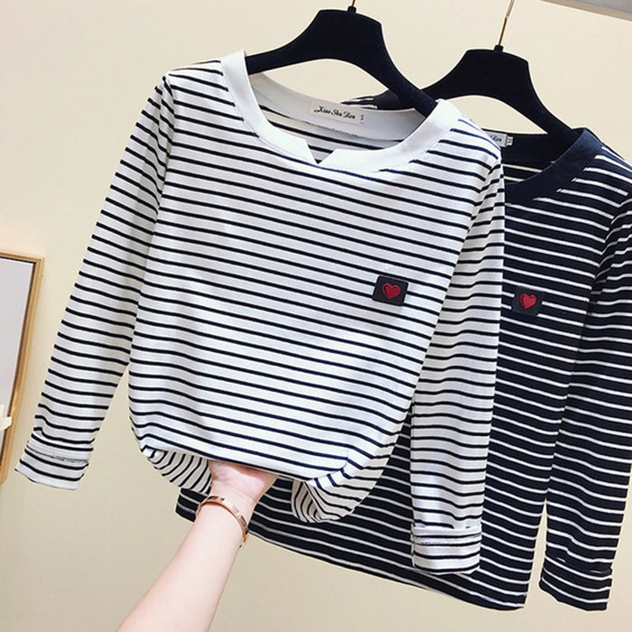 Long T-Shirt Women Korean Style - Basic and Elegant