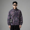 Veste camouflage unisexe coupe ample col montant - Koreanxwear - Taille M