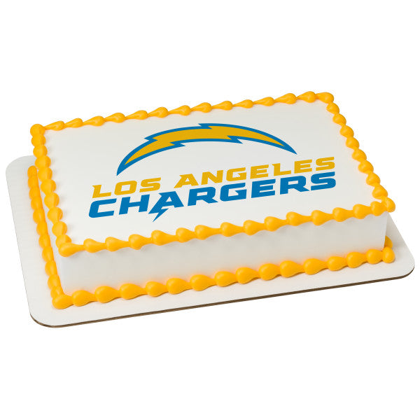 Los Angeles Chargers Edible Images