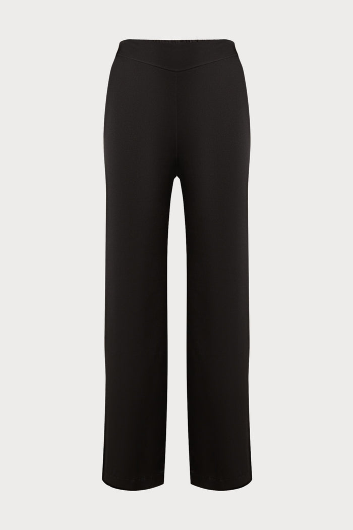 Love Me Black Silk Trousers