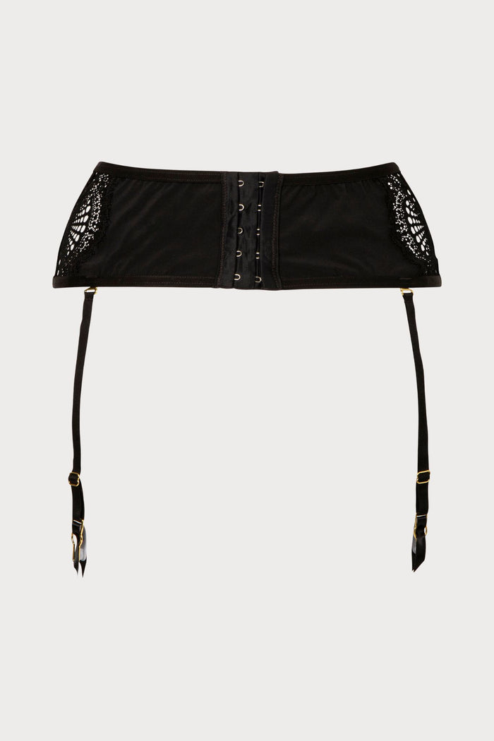 Atelier Amour Madame Rêve Suspender Belt Black
