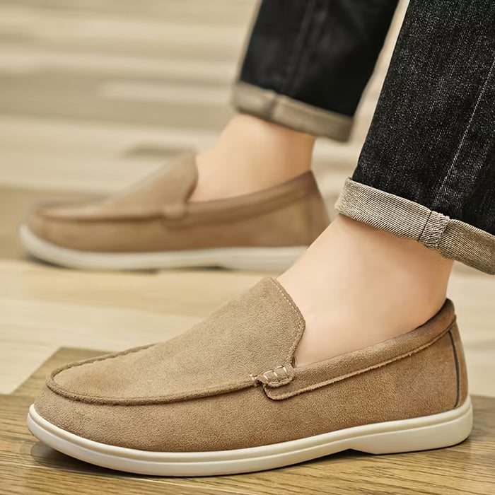Men's Classic Loafers (Beige)