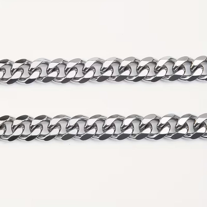 Men's Cuban Chain Bracelet (Stainless Steel)