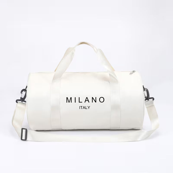 Men's Milano Duffel Bag (White)