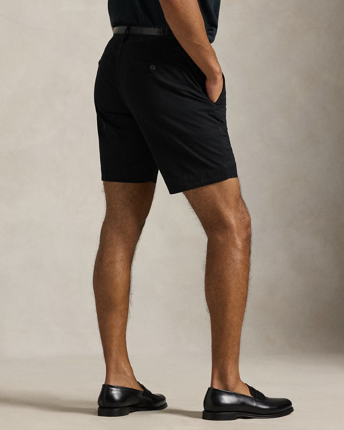 Men's Ralph Lauren Cotton Chino Shorts (Black)
