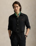 Men's Ralph Lauren Linen Shirt (Black)