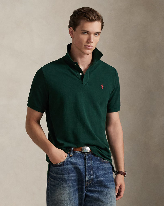 Men's Ralph Lauren Polo Shirt (Dark Green)