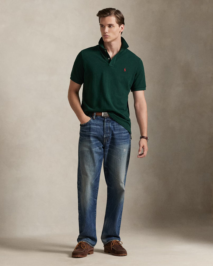 Men's Ralph Lauren Polo Shirt (Dark Green)