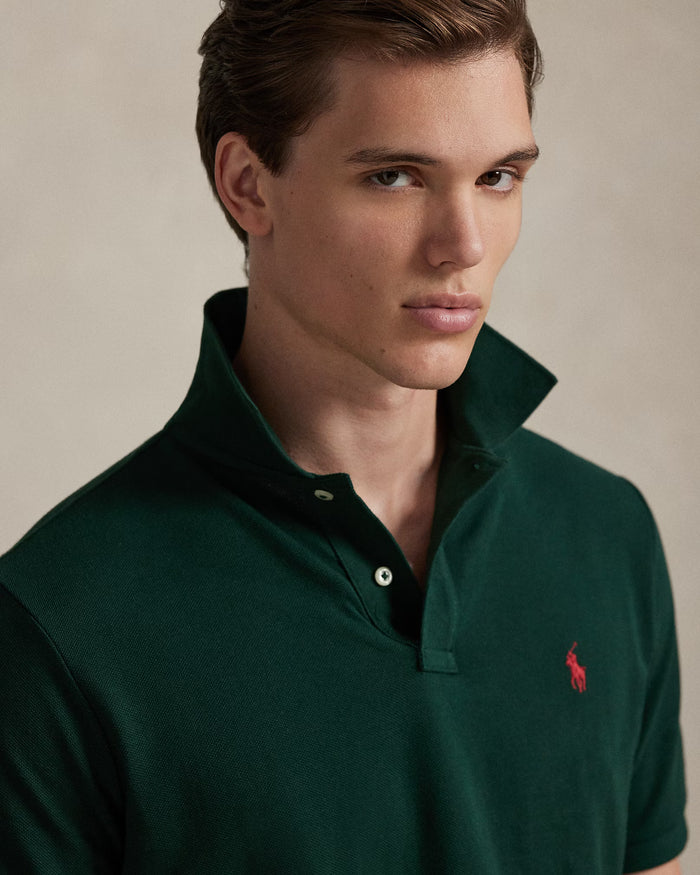 Men's Ralph Lauren Polo Shirt (Dark Green)