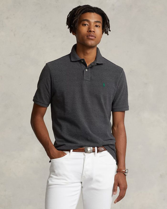 Men's Ralph Lauren Polo Shirt (Dark Grey)