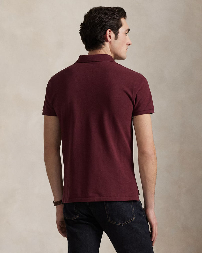 Men's Ralph Lauren Polo Shirt (Dark Red)