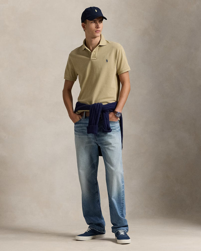 Men's Ralph Lauren Polo Shirt (Light Brown)