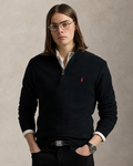 Men's Ralph Lauren Quarter-Zip Sweater (Black)