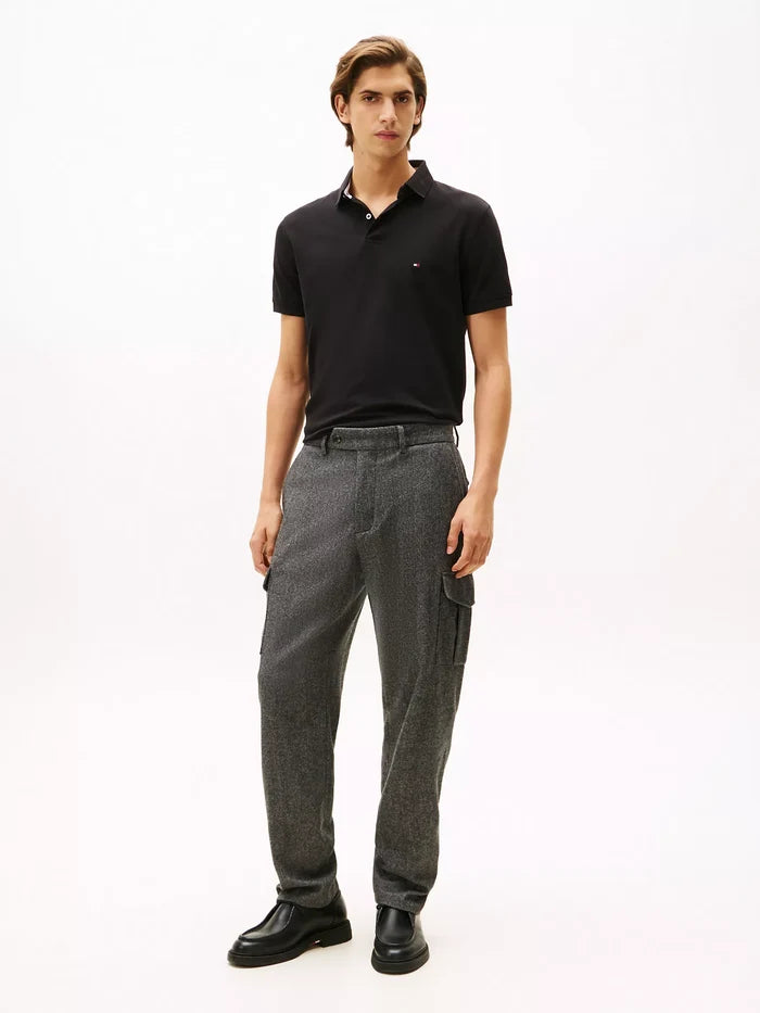 Men’s Tommy Hilfiger Polo Shirt (Black)