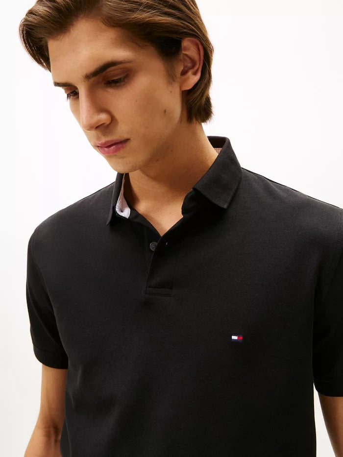 Men’s Tommy Hilfiger Polo Shirt (Black)