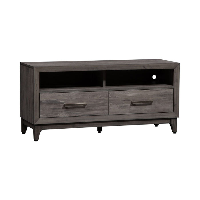 Mercury TV Console in brown from Liberty Furniture