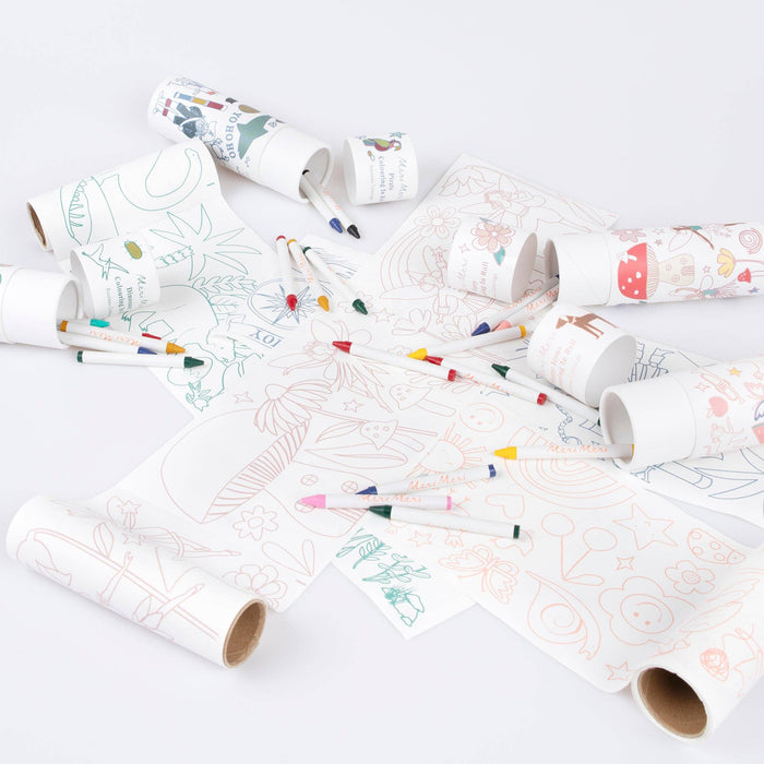 Meri Meri - Happy Icons Coloring Roll