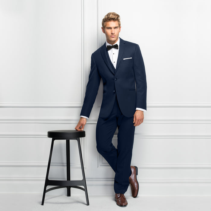 Michael Kors Navy Ultra Slim Fit Tuxedo