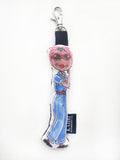 Mini African American Rosie the Riveter Doll Bag Charm