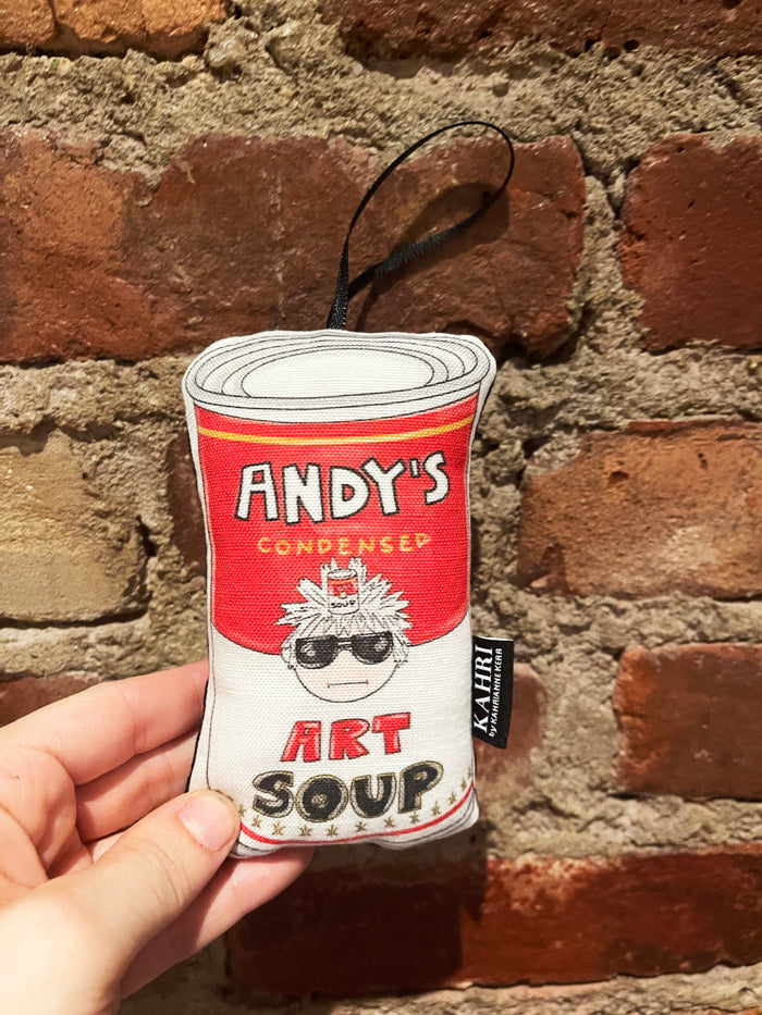 Mini Art Soup Ornament