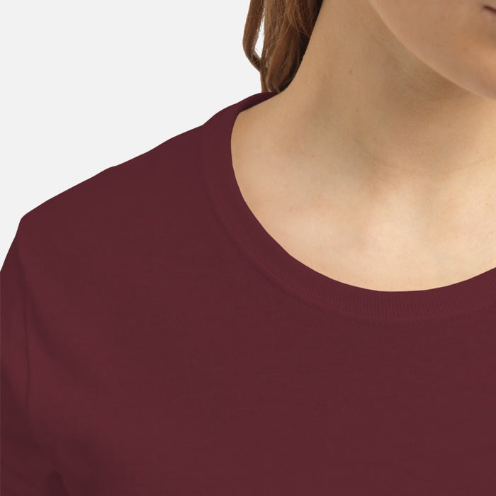 Miniature Schnauzer Through The Snow - Premium Women's T-shirt